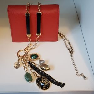 Cluster Long Necklace